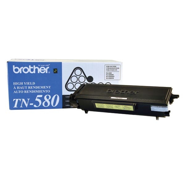 Picture of Brother TN-580 High Yield Black Toner Cartridge