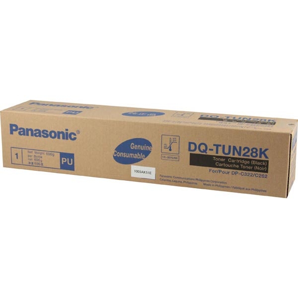 Picture of Panasonic DQ-TUN28K Black Laser Toner Cartridge