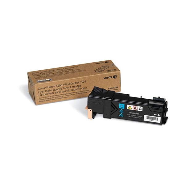 Picture of Xerox 106R01594 High Yield Cyan Toner Cartridge